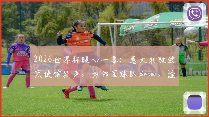 2026世界杯暖心一幕：意大利驻波黑使馆发声，为邻国球队加油，诠释何为真朋友